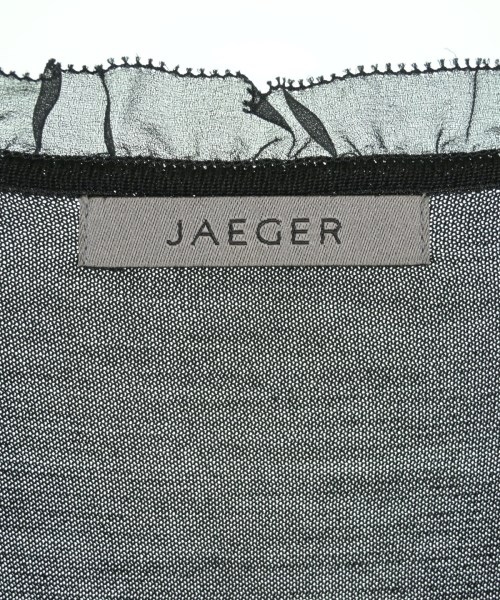 JAEGER（イエーガー）ニット・セーター 黒 サイズ:10(L位) レディース/2200722830031
