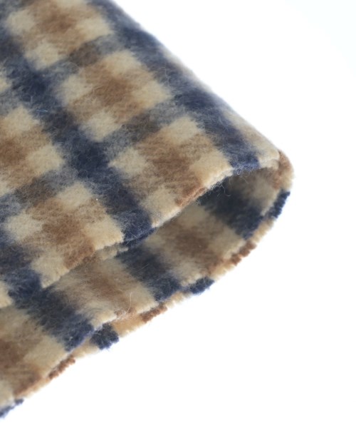 AQUASCUTUM（アクアスキュータム）マフラー ベージュ サイズ:- メンズ/2200637743112