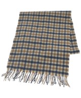 AQUASCUTUM（アクアスキュータム）マフラー ベージュ サイズ:- メンズ/2200637743112