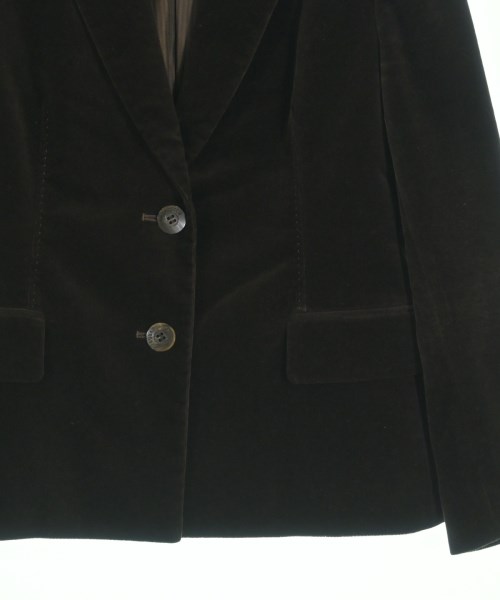 AQUASCUTUM（アクアスキュータム）テーラードジャケット 茶 サイズ:5(XS位) レディース/2200622363011