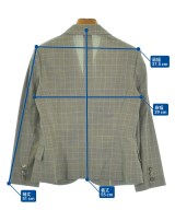 AQUASCUTUM（アクアスキュータム）テーラードジャケット グレー サイズ:6(XS位) レディース/2200622363028
