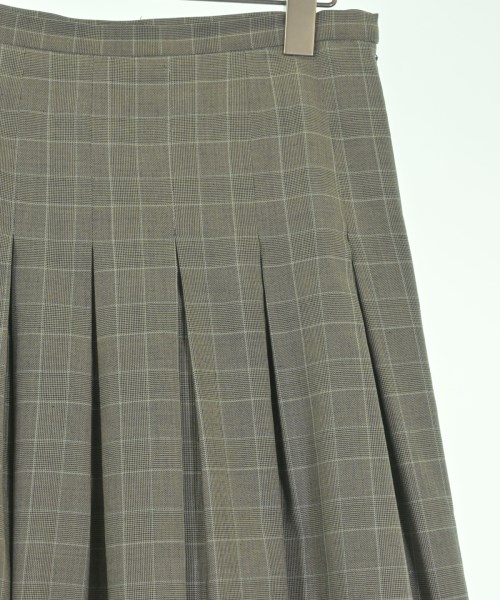 AQUASCUTUM（アクアスキュータム）ひざ丈スカート グレー サイズ:6(XS位) レディース/2200622363035