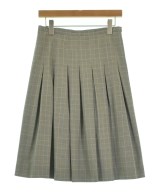 AQUASCUTUM（アクアスキュータム）ひざ丈スカート グレー サイズ:6(XS位) レディース/2200622363035