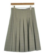 AQUASCUTUM（アクアスキュータム）ひざ丈スカート グレー サイズ:6(XS位) レディース/2200622363035