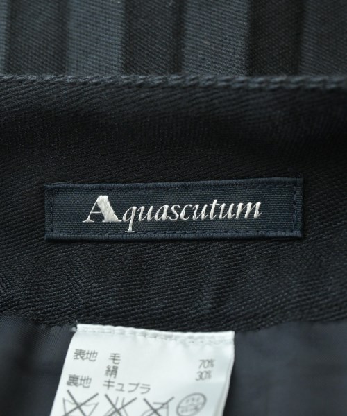 AQUASCUTUM（アクアスキュータム）ロング・マキシ丈スカート 黒 サイズ:9(M位) レディース/2200622363110