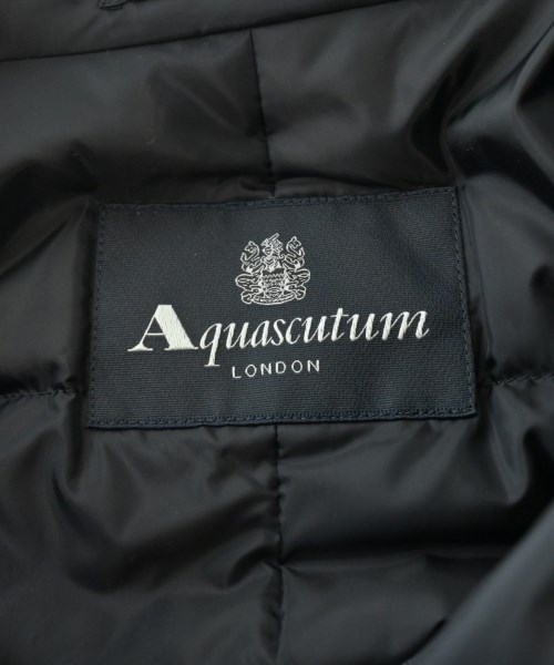 AQUASCUTUM（アクアスキュータム）ダウンコート 黒 サイズ:10(M位) レディース/2200635761064