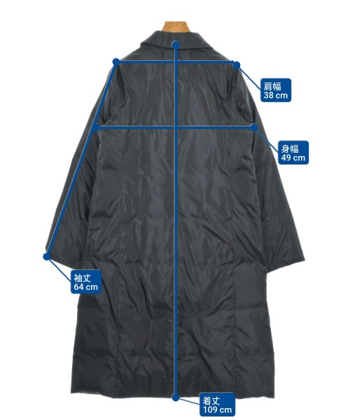 AQUASCUTUM（アクアスキュータム）ダウンコート 黒 サイズ:10(M位) レディース/2200635761064