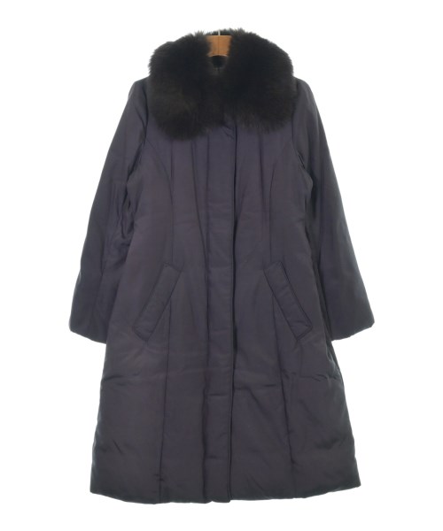 AQUASCUTUM(アクアスキュータム)ダウンコート 紫 サイズ:8(L位)/2200637033015