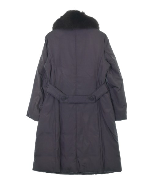 AQUASCUTUM（アクアスキュータム）ダウンコート 紫 サイズ:8(L位) レディース/2200637033015