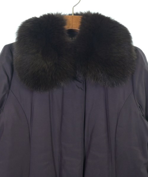 AQUASCUTUM（アクアスキュータム）ダウンコート 紫 サイズ:8(L位) レディース/2200637033015