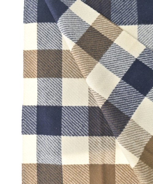 AQUASCUTUM（アクアスキュータム）マフラー 白 サイズ:- メンズ/2200642970121