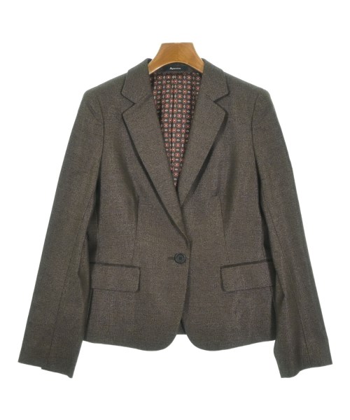AQUASCUTUM(アクアスキュータム)カジュアルジャケット 茶 サイズ:-(L位)/2200644042055