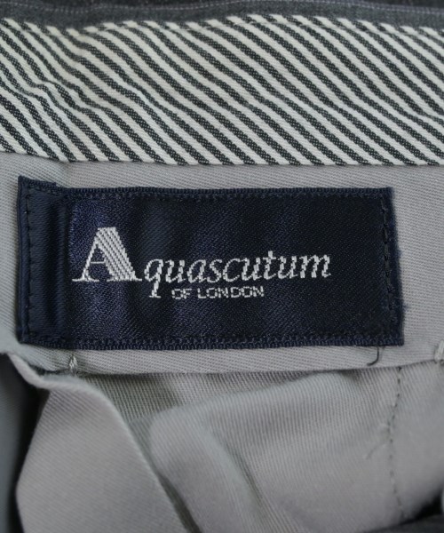 AQUASCUTUM（アクアスキュータム）ビジネス グレー サイズ:36/36(XS位) メンズ/2200644772020