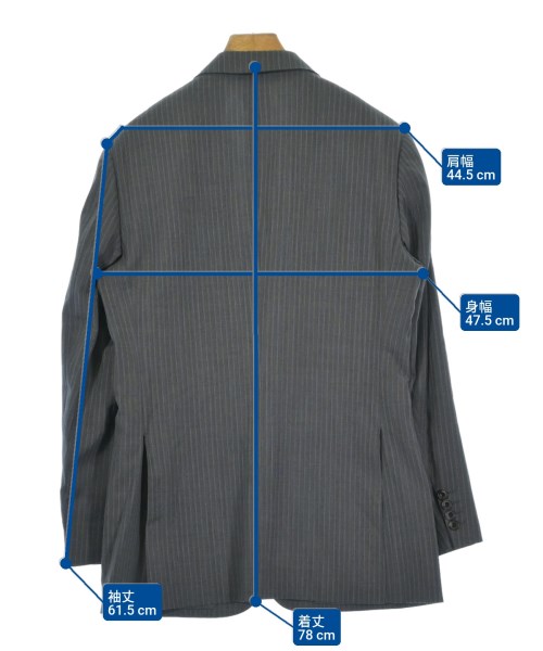 AQUASCUTUM（アクアスキュータム）ビジネス グレー サイズ:36/36(XS位) メンズ/2200644772020