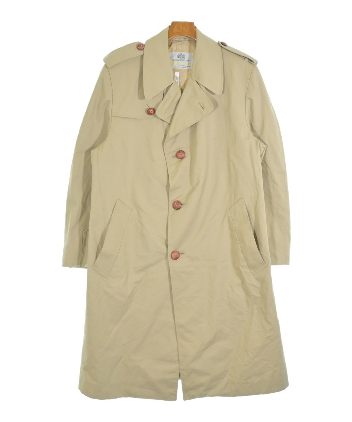 AQUASCUTUM（アクアスキュータム）トレンチコート ベージュ サイズ:-(M