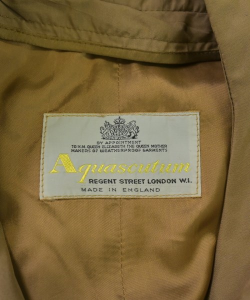 AQUASCUTUM（アクアスキュータム）トレンチコート カーキ サイズ:-(XL位) メンズ/2200621576023
