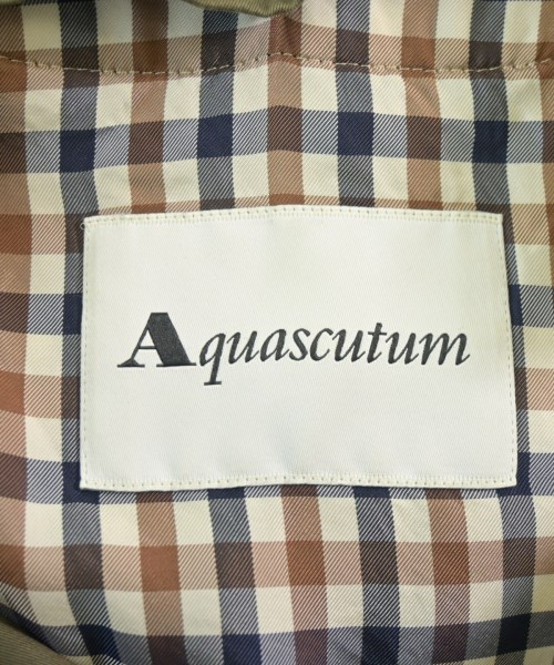 AQUASCUTUM（アクアスキュータム）トレンチコート カーキ サイズ:8(S位) レディース/2200622030012