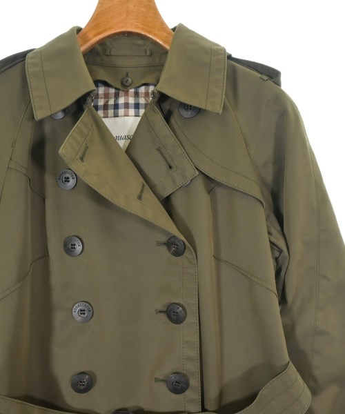 AQUASCUTUM（アクアスキュータム）トレンチコート カーキ サイズ:8(S位) レディース/2200622030012