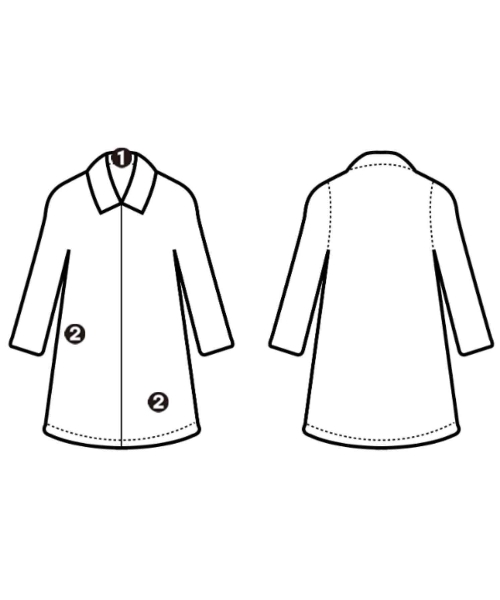 AQUASCUTUM（アクアスキュータム）チェスターコート 紺 サイズ:40(L位) メンズ/2200621420012