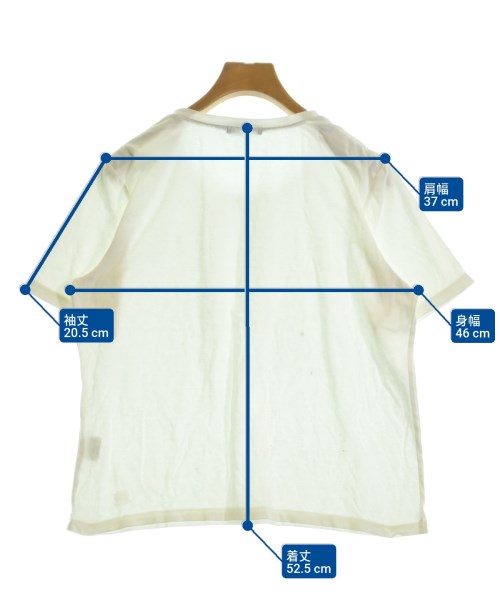 AQUASCUTUM（アクアスキュータム）Tシャツ・カットソー 白 サイズ:8(S位) レディース/2200614938241
