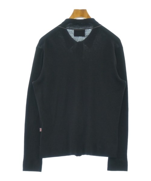 AQUASCUTUM（アクアスキュータム）カーディガン 紺 サイズ:L メンズ/2200617468080