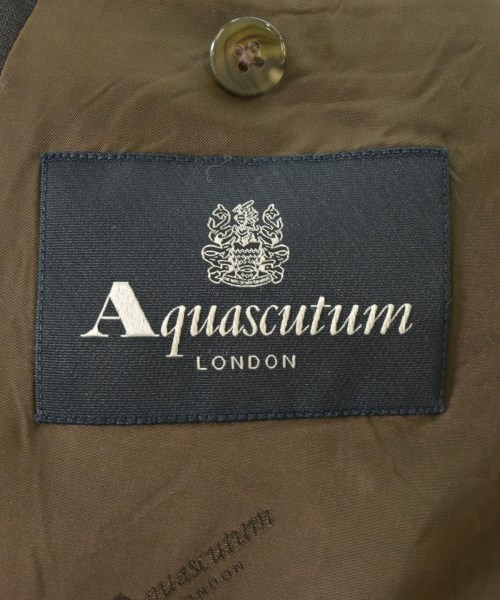 AQUASCUTUM（アクアスキュータム）カジュアルジャケット グレー サイズ:-(XL位) メンズ/2200625044016