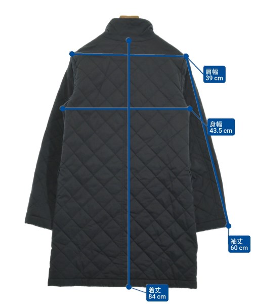 AQUASCUTUM（アクアスキュータム）ダウンコート 紺 サイズ:8(S位) レディース/2200614986013