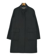 AQUASCUTUM（アクアスキュータム）ステンカラーコート 黒 サイズ:S レディース/2200609952078