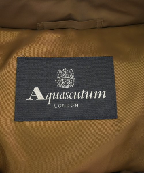 AQUASCUTUM（アクアスキュータム）ダウンジャケット/ダウンベスト 茶 サイズ:F レディース/2200631925019