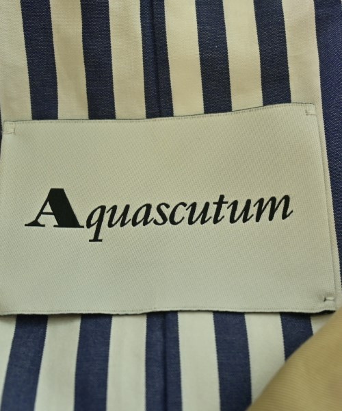 AQUASCUTUM（アクアスキュータム）ステンカラーコート ベージュ サイズ:-(XL位) メンズ/2200617810056