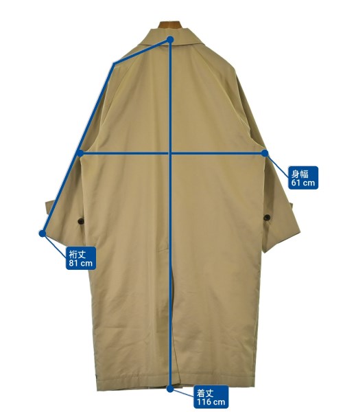 AQUASCUTUM（アクアスキュータム）ステンカラーコート ベージュ サイズ:-(XL位) メンズ/2200617810056