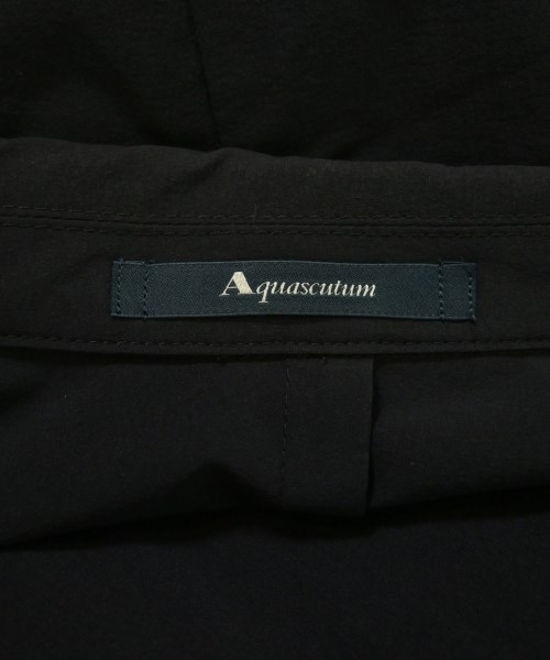 AQUASCUTUM（アクアスキュータム）カジュアルジャケット 黒 サイズ:42(XS位) メンズ/2200619685041