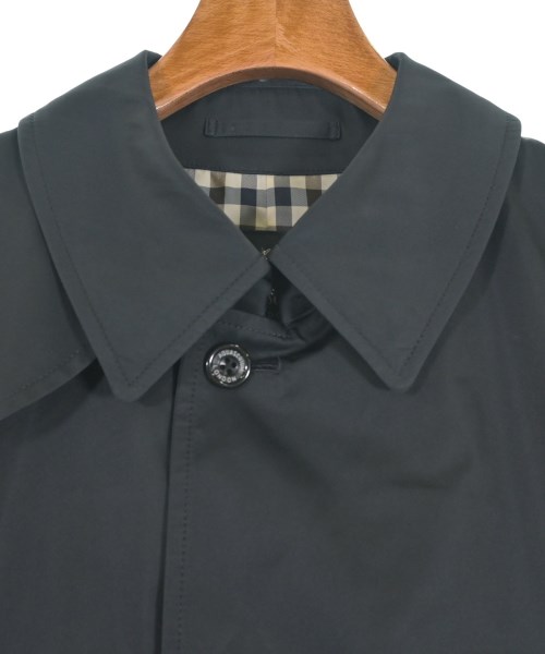 AQUASCUTUM（アクアスキュータム）ステンカラーコート 黒 サイズ:F レディース/2200611586025