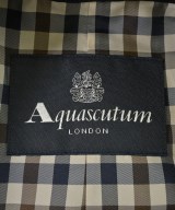AQUASCUTUM（アクアスキュータム）ステンカラーコート 黒 サイズ:F レディース/2200611586025