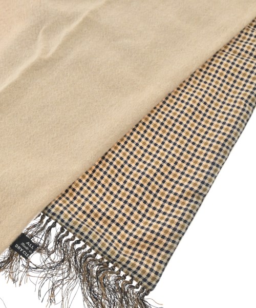 AQUASCUTUM（アクアスキュータム）マフラー ベージュ サイズ:- レディース/2200608584072