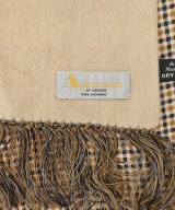 AQUASCUTUM（アクアスキュータム）マフラー ベージュ サイズ:- レディース/2200608584072