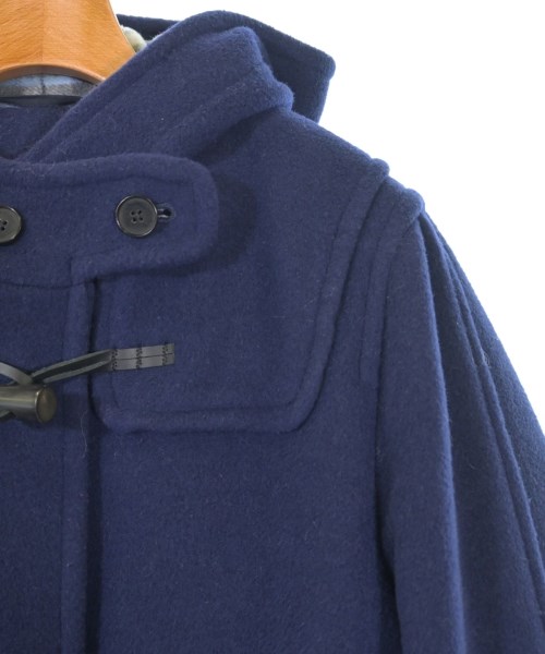 AQUASCUTUM（アクアスキュータム）ダッフルコート 紺 サイズ:42(M位) レディース/2200615449012