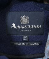 AQUASCUTUM（アクアスキュータム）ダッフルコート 紺 サイズ:42(M位) レディース/2200615449012