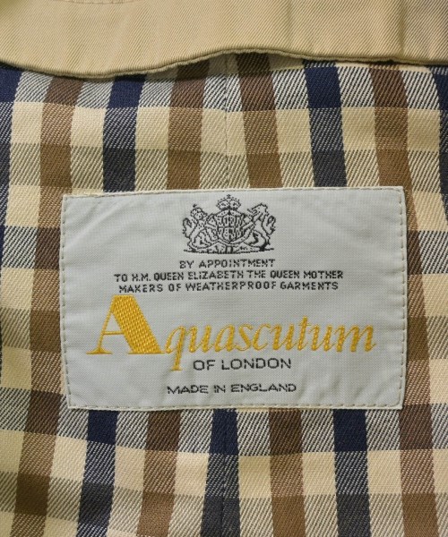 AQUASCUTUM（アクアスキュータム）トレンチコート ベージュ サイズ:-(XXL位) メンズ/2200616193075