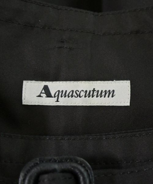 AQUASCUTUM（アクアスキュータム）ロング・マキシ丈スカート 黒 サイズ:S レディース/2200608621081