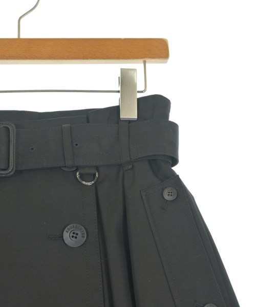 AQUASCUTUM（アクアスキュータム）ロング・マキシ丈スカート 黒 サイズ:S レディース/2200608621081