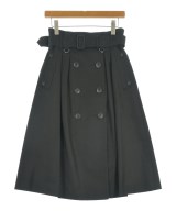 AQUASCUTUM（アクアスキュータム）ロング・マキシ丈スカート 黒 サイズ:S レディース/2200608621081