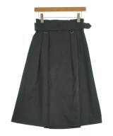 AQUASCUTUM（アクアスキュータム）ロング・マキシ丈スカート 黒 サイズ:S レディース/2200608621081