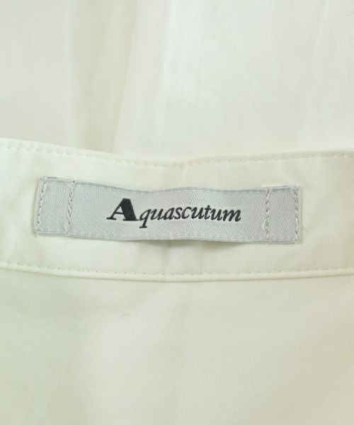AQUASCUTUM（アクアスキュータム）ブラウス 白 サイズ:S レディース/2200614193022