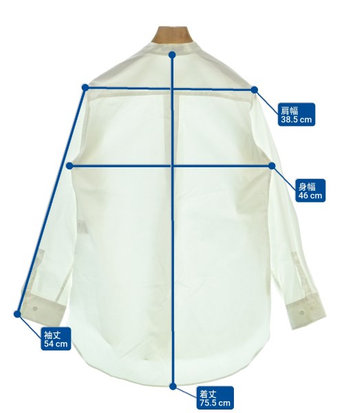 AQUASCUTUM（アクアスキュータム）ブラウス 白 サイズ:S レディース/2200614193022