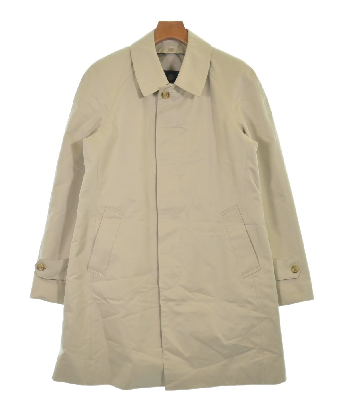 AQUASCUTUM（アクアスキュータム）ステンカラーコート ベージュ サイズ