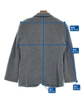 AQUASCUTUM（アクアスキュータム）ジャケット グレー サイズ:8(L位) レディース/2200606716017