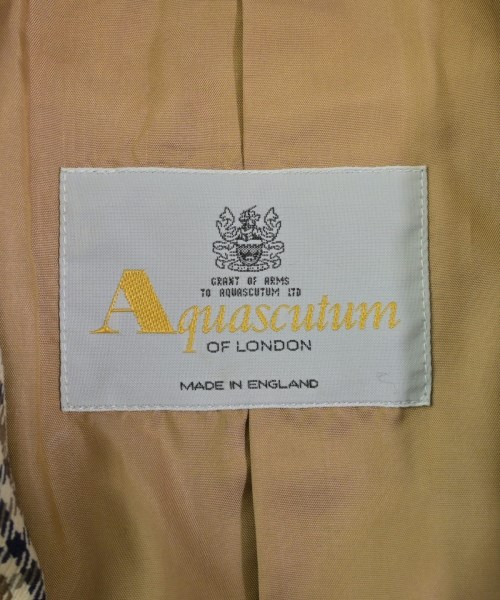 AQUASCUTUM（アクアスキュータム）テーラードジャケット ベージュ サイズ:10(M位) レディース/2200608978017