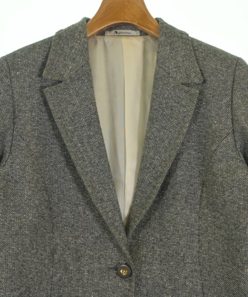 AQUASCUTUM（アクアスキュータム）カジュアルジャケット グレー サイズ:11(L位) レディース/2200670361021