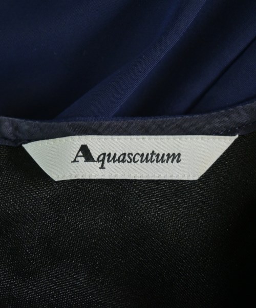 AQUASCUTUM（アクアスキュータム）ワンピース 紺 サイズ:L レディース/2200676338010